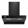 KAMFX ELYN 60 cm T-Shape Auto Clean Kitchen Chimney for Home | 1400 m³/hr Powerful Suction | Touch & Motion Sensor Control | Auto Clean | Filterless Technology | 3 Speed | LED Light | Large Oil Collector