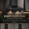 KAMFX KLEEN PLUS Baffle Filter 60 cm Kitchen Chimney for Home | Pyramid Shape | 1250 m³/hr Powerful Suction | Baffle Filter | 200W Motor | Compact Design | Easy Operation - Image 6