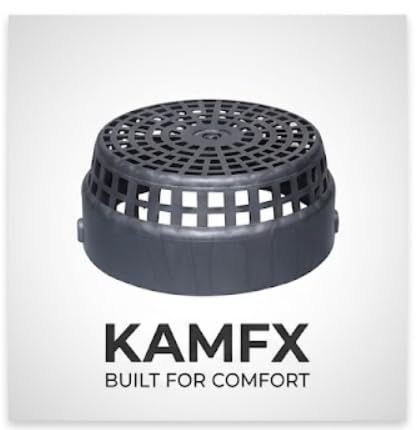 KAMFX 6 Inch Cowl for Kitchen Chimney Exhaust Duct Pipe