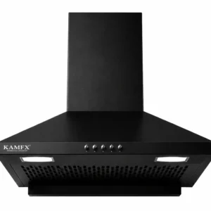 KAMFX KLEEN MINI Filterless 60 cm Pyramid Kitchen Chimney | 850 m³/hr Suction | Filterless | 3 Speed Push Button Control | Low Noise