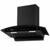 KAMFX ORVA PLUS 60 cm Auto Clean Kitchen Chimney for Home | 1400 m³/hr Powerful Suction | Touch & Motion Sensor Control | Auto Clean | Filterless Technology | 3 Speed | LED Light | Large Oil Collector | Robust Body Design - Image 2