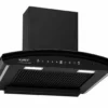 KAMFX RAVIX 60 cm Curve Glass Auto Clean Kitchen Chimney for Home | 1450 m³/hr Powerful Suction | Touch & Motion Sensor Control | Auto Clean | Filterless Technology | Powerful Copper Motor | Large Metal Blower | Metal Oil Collector - Image 3