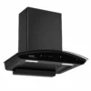 KAMFX RAVIX PLUS 60 cm Curve Glass Kitchen Chimney for Home | 1450 m³/hr Powerful Suction | Touch & Motion Sensor Control | Auto Clean | Filterless Technology | Powerful Copper Motor | Large Plastic Blower | Metal Oil Collector - Image 3
